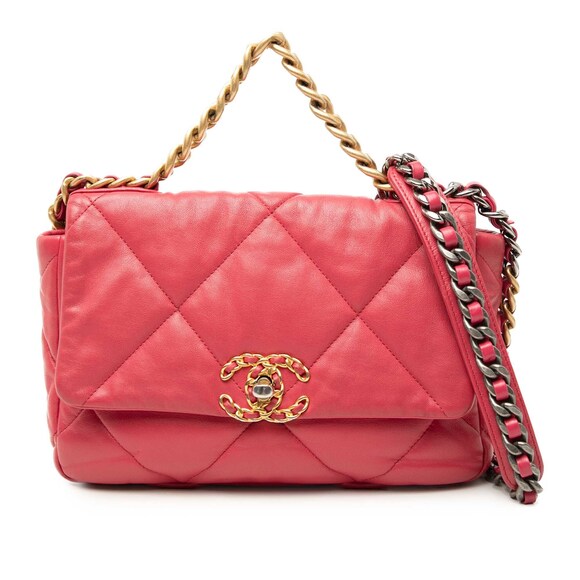 Chanel Handbags - Pre-Loved Chanel Medium Lambskin 19 Flap